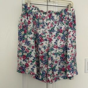 Floral shorts